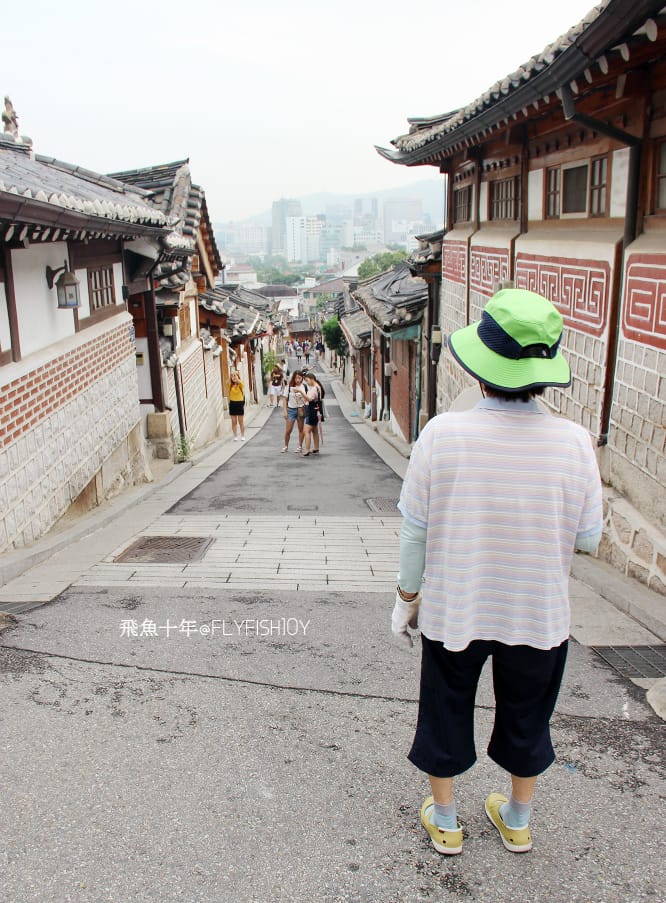 韓國首爾。北村散步路線：安國站北村韓屋村＆北村八景路線、三清