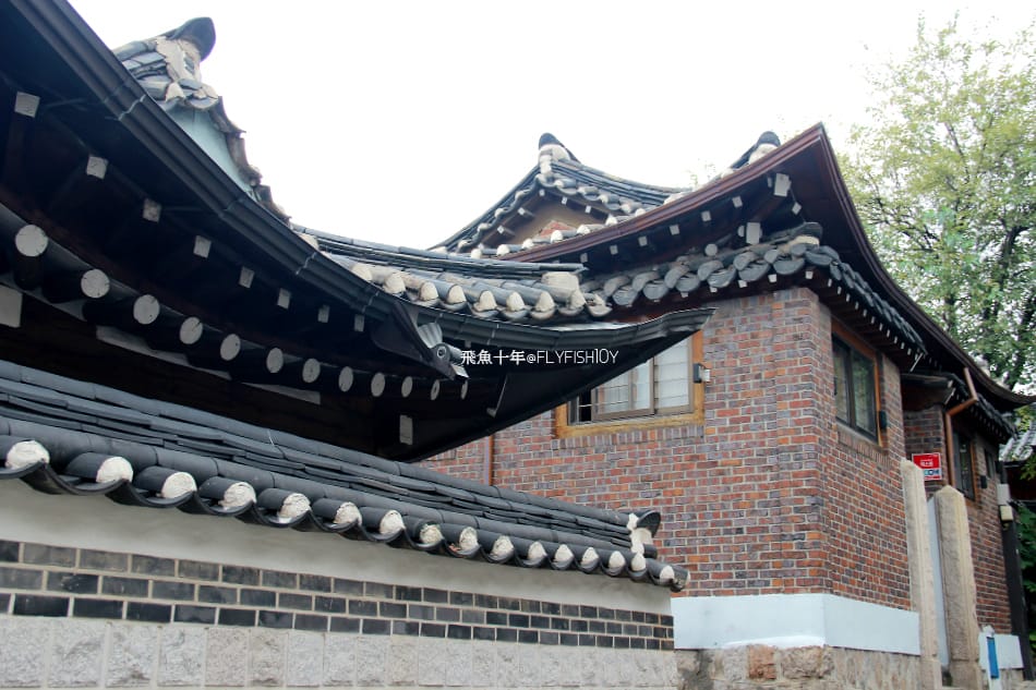 韓國首爾。北村散步路線：安國站北村韓屋村＆北村八景路線、三清