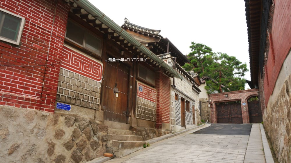 韓國首爾。北村散步路線：安國站北村韓屋村＆北村八景路線、三清