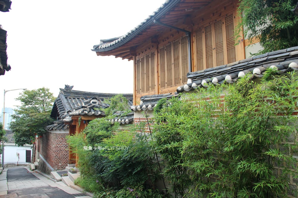 韓國首爾。北村散步路線：安國站北村韓屋村＆北村八景路線、三清