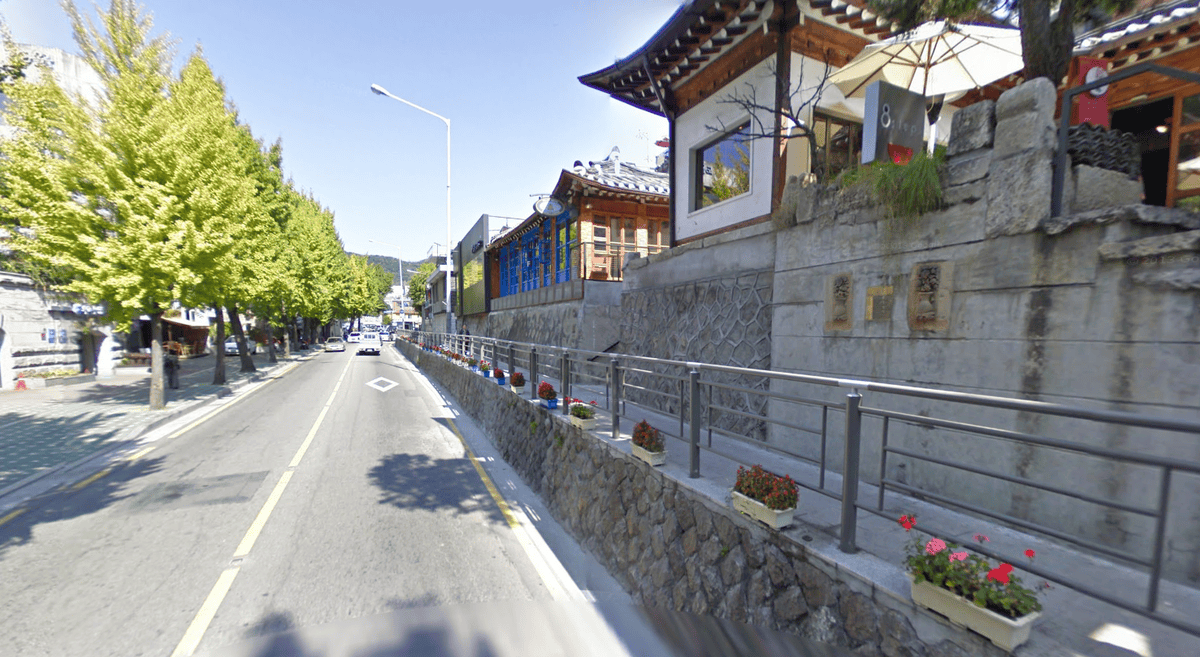 韓國首爾。北村散步路線：安國站北村韓屋村＆北村八景路線、三清