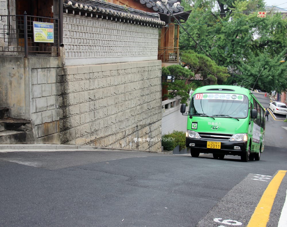 韓國首爾。北村散步路線：安國站北村韓屋村＆北村八景路線、三清