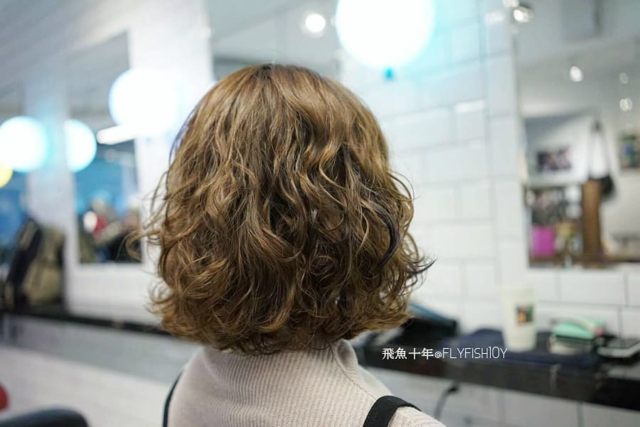 美髮。唯美蓬鬆韓式泡麵捲髮 捷運中山站 有態度的美髮沙龍 髮