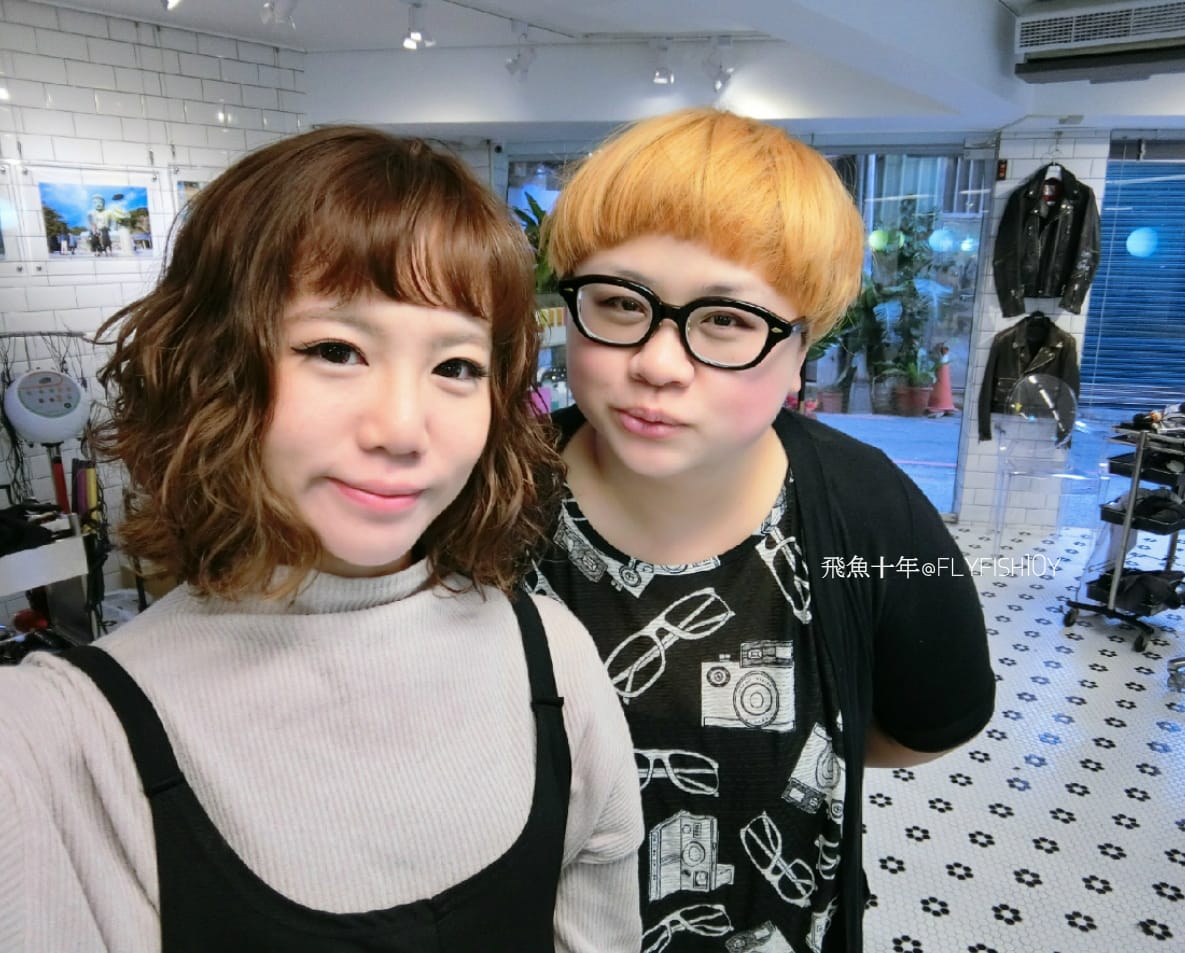 美髮。唯美蓬鬆韓式泡麵捲髮 捷運中山站 有態度的美髮沙龍 髮