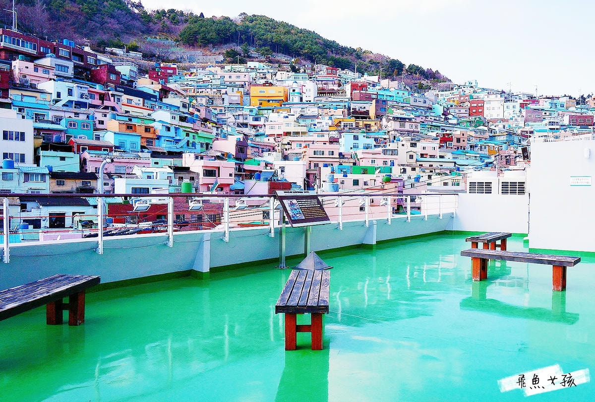 土城站到甘川洞文化村交通路線,小王子壁畫村,釜山必去,釜山小王子,釜山甘川洞