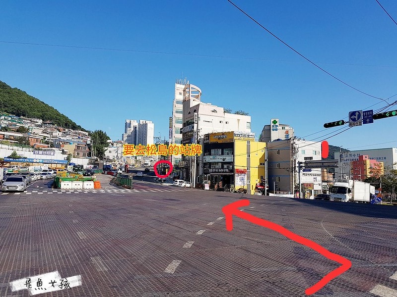 松島天空步道SKY WALK,松島雲端散步路,甘川洞文化村到松島,交通資訊,公車路線