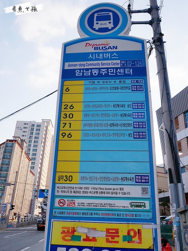 松島天空步道SKY WALK,松島雲端散步路,甘川洞文化村到松島,交通資訊,公車路線