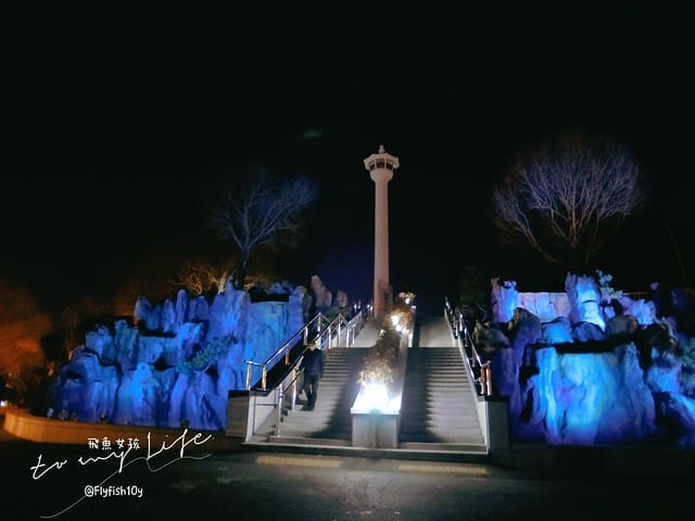 釜山夜景 釜山塔 (부산타워) 龍頭山公園(용두산공원) 釜山必去地標