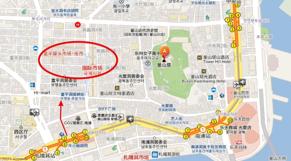 釜山景點,釜山必逛,釜山推薦,釜山美食,釜山市場,富平罐頭市場,釜山罐頭市場,釜山國際市場,釜山自由行行程推薦