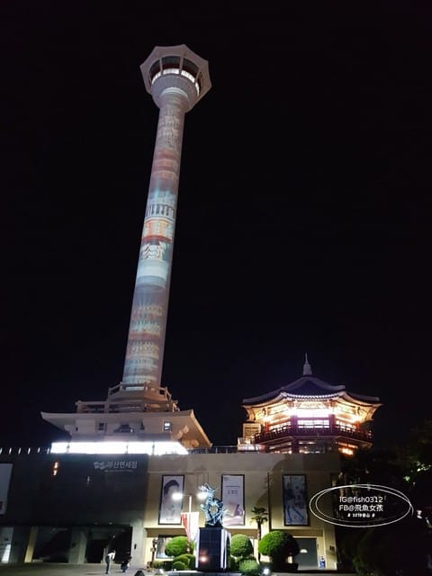 釜山夜景,釜山塔,龍頭山公園,釜山必去,釜山地標