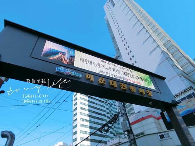 韓國釜山,海雲台市場,海雲台鱈魚湯대구탕,釜山美食