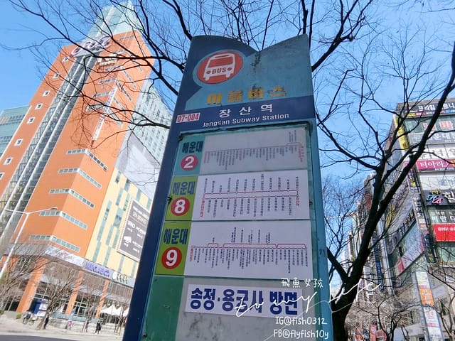 青沙浦 (청사포)  青沙浦天空步道 紅白燈塔  釜山 海雲台 釜山必去地標