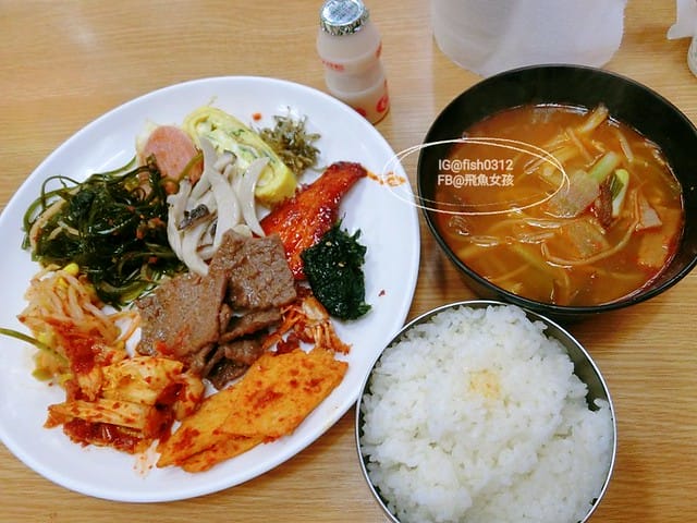 慶州必吃 慶州火車站前的城東市場 韓食吃到飽 小菜食堂(경주 성동시장)
