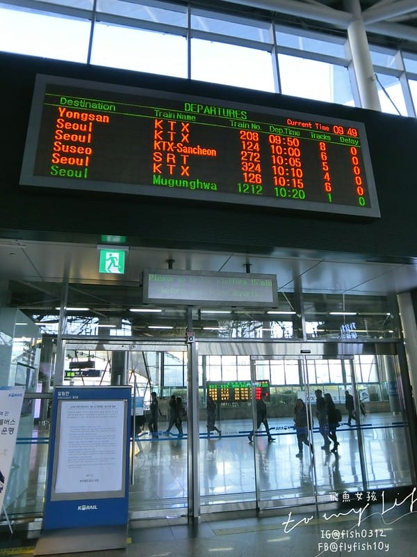 韓國釜山 從釜山到慶洲  釜山慶洲自由行  KTX慶洲一日遊 交通懶人包 屍速列車 釜山站  