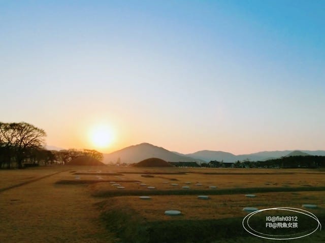 慶州必去 大陵苑  千年古墳天馬塚 (대릉원) 瞻星臺 慶村鄉校 從慶洲搭高速巴士回釜山 慶洲自由行
