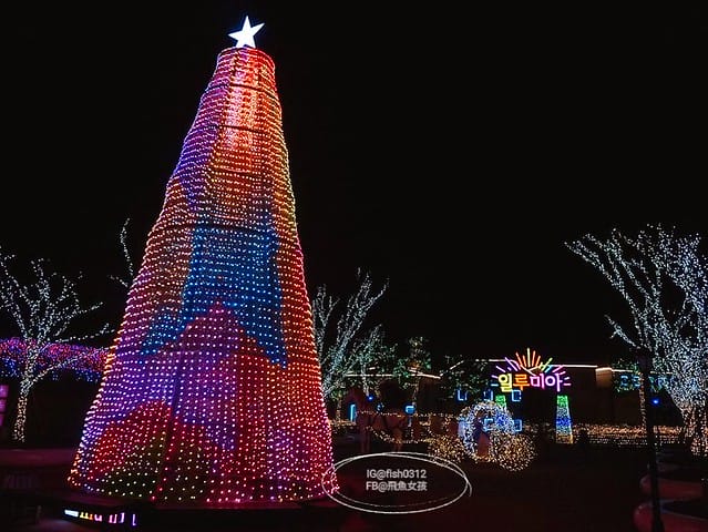 釜山必去 illumia釜山慶南賽馬公園 釜山夜景 燈光秀 釜山景點 釜山自由行