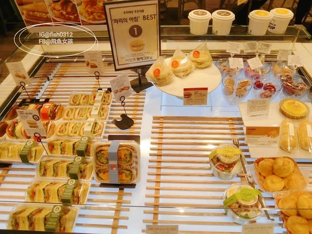 韓國麵包店　Paris Baguette　釜山麵包店 首爾麵包店 南浦洞麵包店