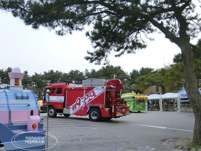 韓國釜山。釜山必去 太宗臺(태종대)搭DANUBI列車 影島燈塔  太宗臺辣海鮮麵  我在釜山搭公車