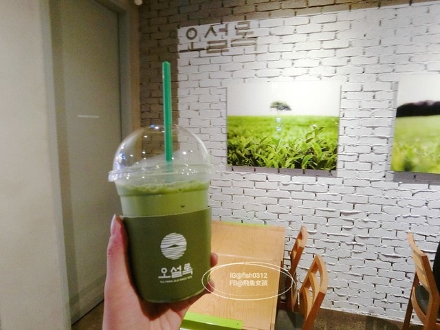 釜山美食 來自濟州島的O'sulloc 綠茶專賣店 抹茶蛋糕 南浦洞商圈