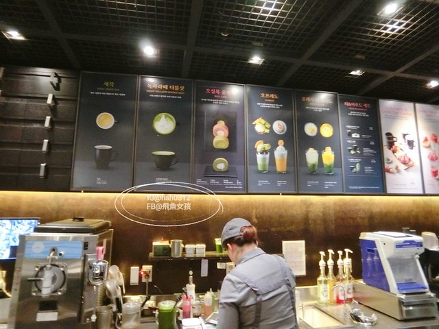 釜山美食 來自濟州島的O'sulloc 綠茶專賣店 抹茶蛋糕 南浦洞商圈