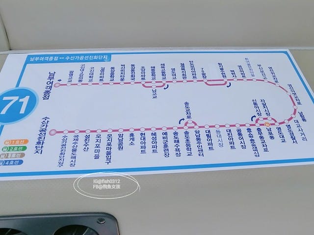 韓國釜山。釜山必去 太宗臺(태종대)搭DANUBI列車 影島燈塔  太宗臺辣海鮮麵  我在釜山搭公車