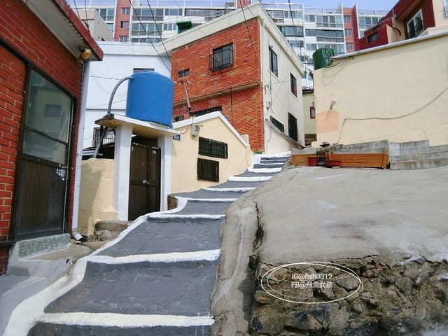 釜山必去 白險灘文化村+絕影海岸散步路(흰여울문화마을) 影島交通方式 在釜山搭公車