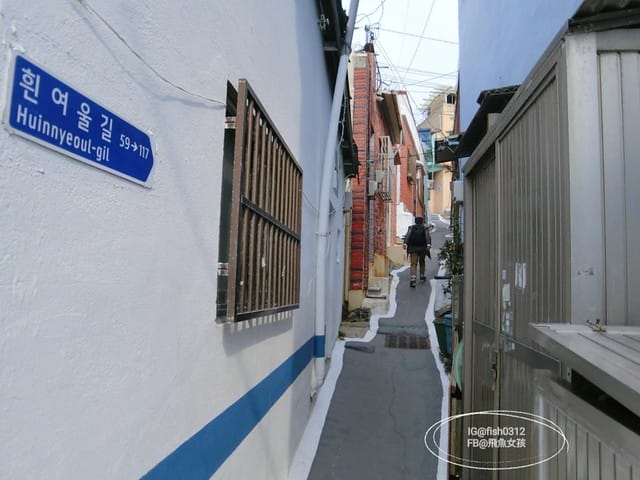 釜山必去 白險灘文化村+絕影海岸散步路(흰여울문화마을) 影島交通方式 在釜山搭公車