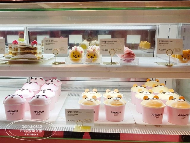 釜山景點,南浦洞,光復路商圈,Kakaofriends旗艦店,屁桃咖啡廳,APEACHCAFE