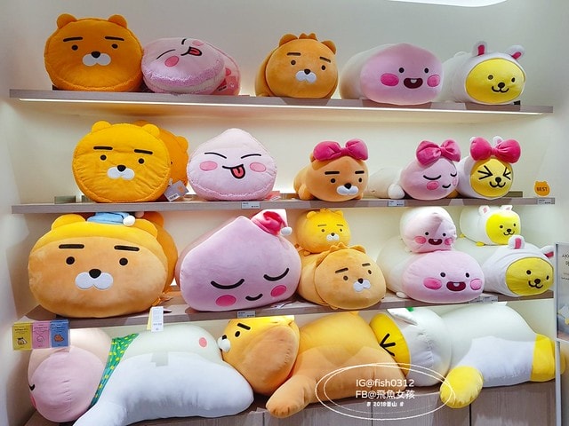 釜山景點,南浦洞,光復路商圈,Kakaofriends旗艦店,屁桃咖啡廳,APEACHCAFE