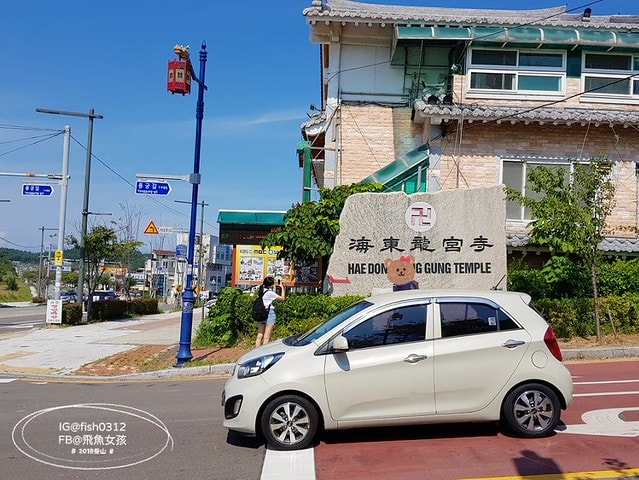 釜山海景,機張景點,海東龍宮寺,海雲台到海東龍宮寺交通,在釜山搭公車 