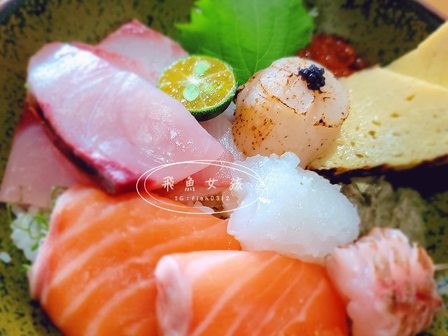 台中美食推薦,台中北區餐廳,老宅日料,回未了日式丼飯握壽司,回未了海鮮丼,台中老宅海鮮丼飯,松露鹽軟絲