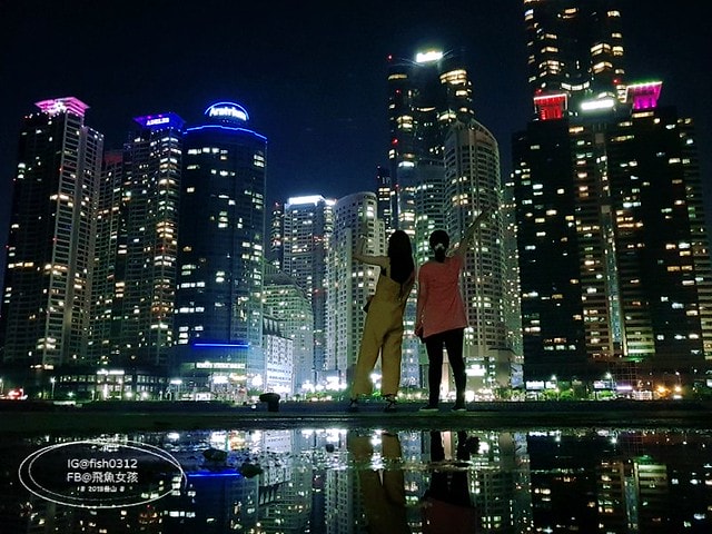 釜山夜景,IG美照,TheBay101,더베이101,MarineCity,마린시티,廣安大橋夜景,冬柏島景點,釜山夜景景點