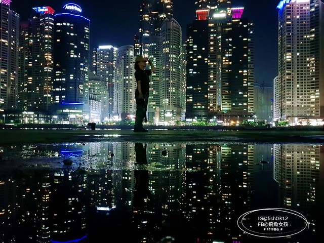 釜山夜景,IG美照,TheBay101,더베이101,MarineCity,마린시티,廣安大橋夜景,冬柏島景點,釜山夜景景點